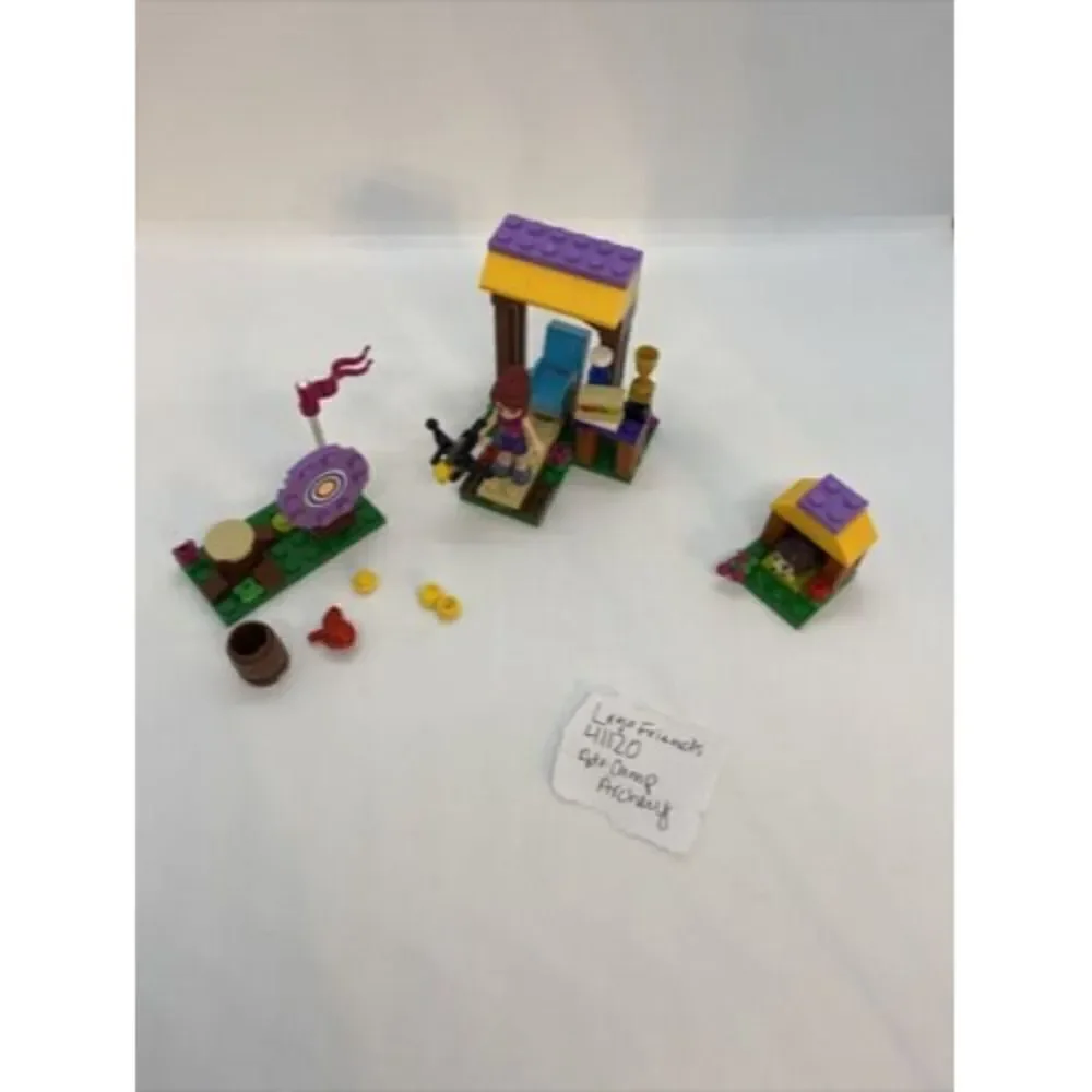 LEGO Friends Adventure Camp Archery 41120 - Complete NO INSTRUCTIONS
